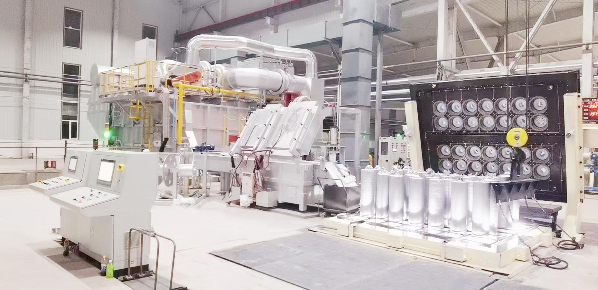 Aluminum furnace service